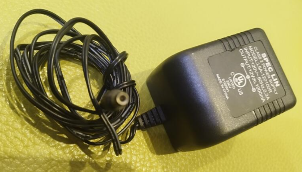 NEW Spec Lin L5A-120100R AC Adapter 12V DC 1000mA Original Power Supply Output 1000 mA Voltage: 12 V MPN: L5A-12010